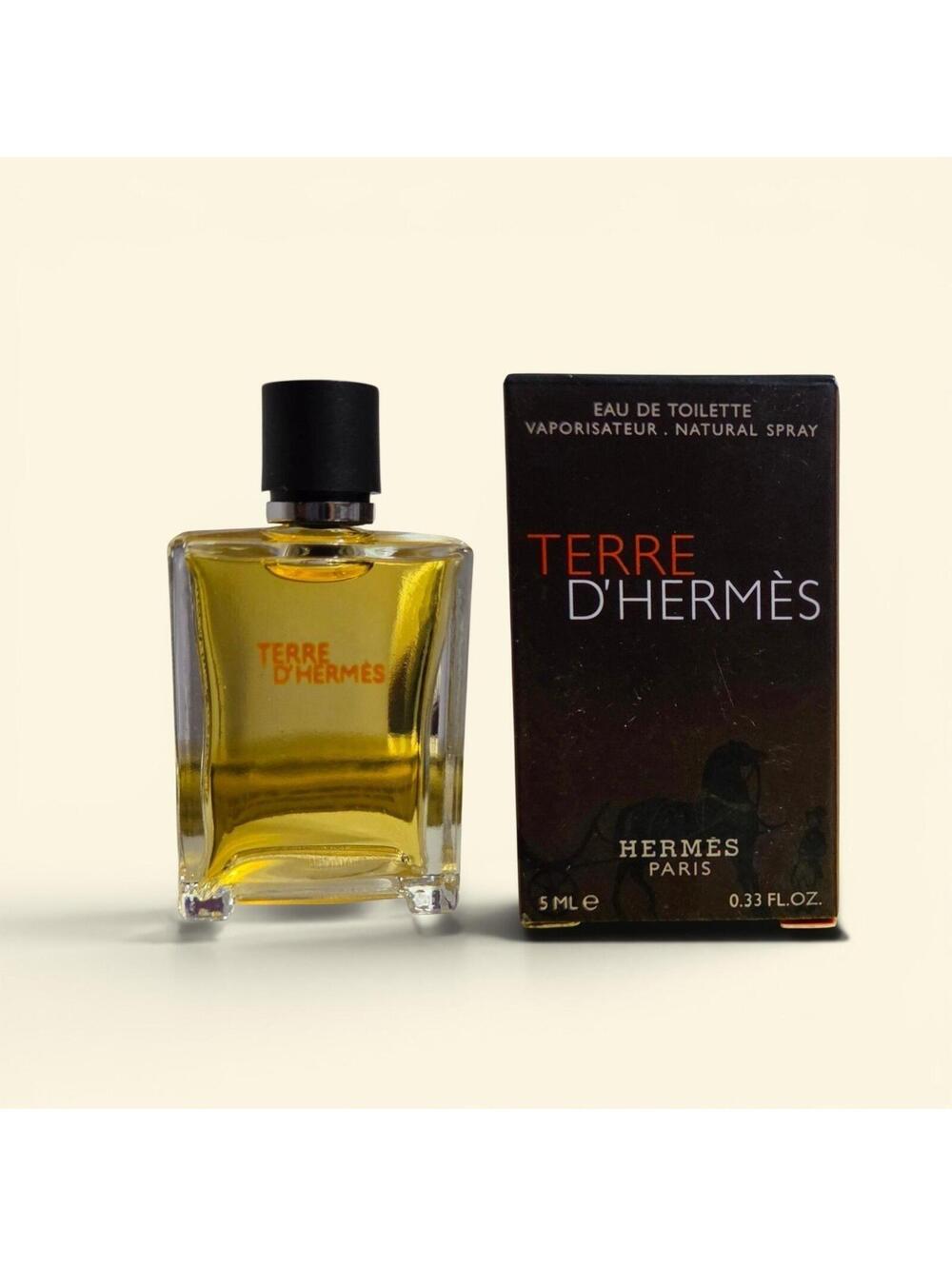 Hermes Paris Terre D'Hermes EDT - 5ml Travel Size NIB